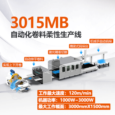 卷料激光切割生產線